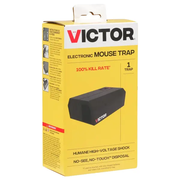 Victor Metal Pedal Mouse Trap - 4 Pack