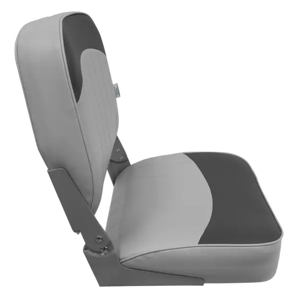 Wise Low Back Fold Down Fishing Boat Seat - 8WD734PLS-660