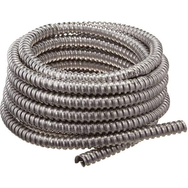 Southwire Alflex Reduced Wall Aluminum (RWA) Flexible Conduit, 1/2