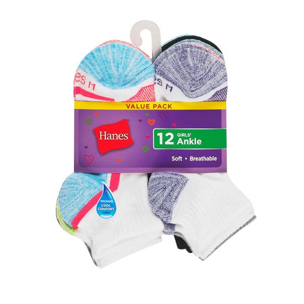  Hanes baby girls Toddler 10-pack Pure Comfort