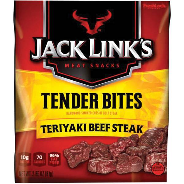 Jack Link's Premium Cuts Teriyaki Beef Steak Tender Bites 10000008391