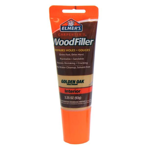 Elmer's Tinted Carpenter's Wood Filler Tube, Golden Oak E861 Blain