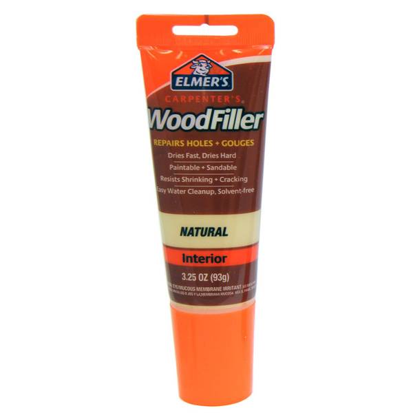 Elmer's Tinted Carpenter's Wood Filler Tube, Natural E868 Blain's