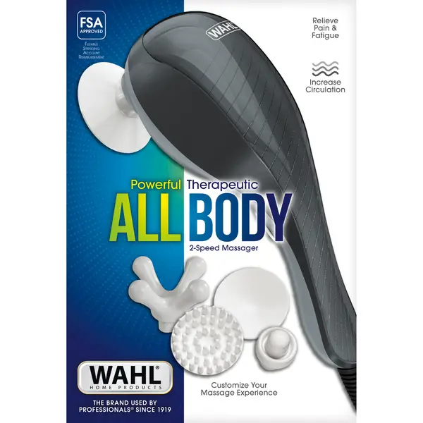 wahl vibrating massager Wahl Total Body Corded Light Vibrating Massager: Best for Pain Relief and  Relaxation main image 1