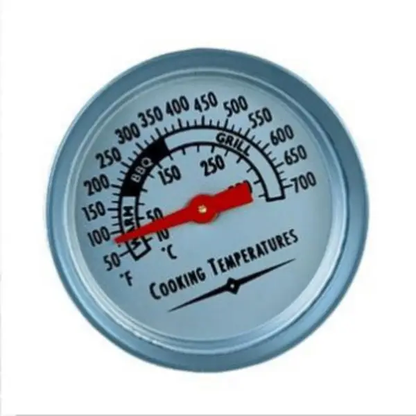 Replacement Stainless-Steel Grill Thermometer Heat Indicator For Charbroil Grill 