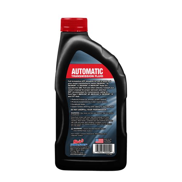 Fram Full Synthetic Global Multi-Vehicle Automatic Transmission Fluid: 1 Quart, F470