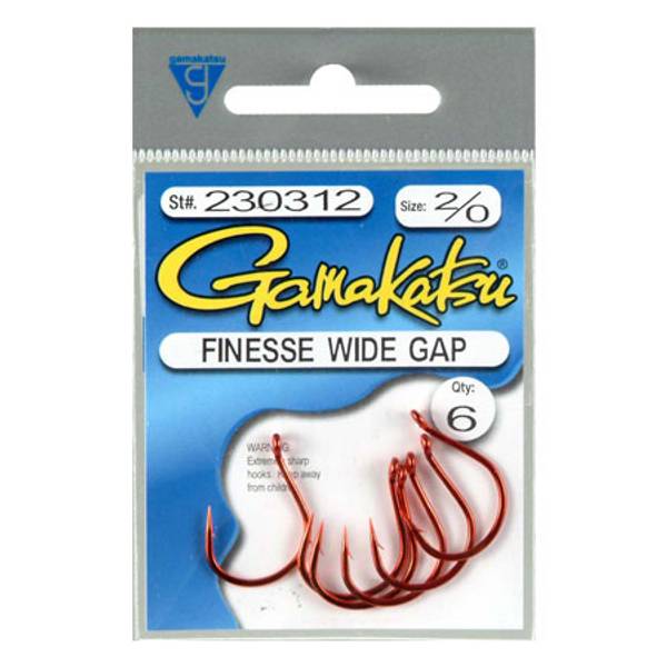 Photo of Size 1/0 Finesse Wide Gap Hook