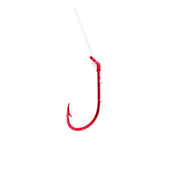 Eagle Claw Size 4 Red Snell Fish Hook - 139GEH-4