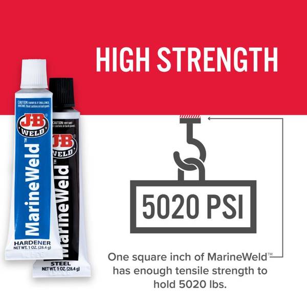 J-B Weld MARINEWELD TWIN TUBE - 2 OZ - 8272 | Blain's Farm