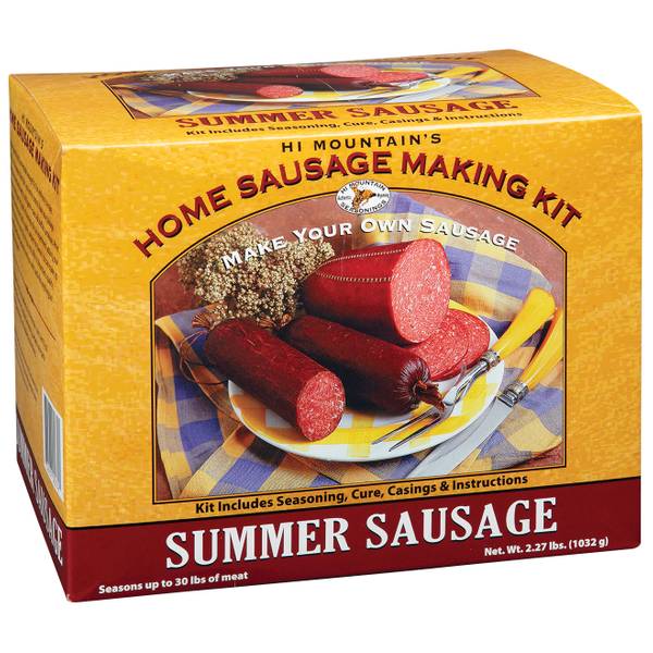 25 x 3 lb Summer Sausage Casing Sleeves for 75 lbs Beef etc Add Venison 