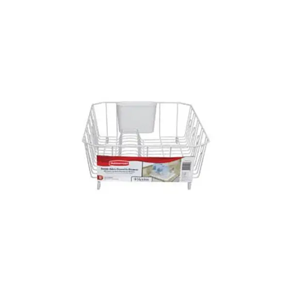 Small Chrome Wire Dish Drainer by Rubbermaid at Fleet Farm