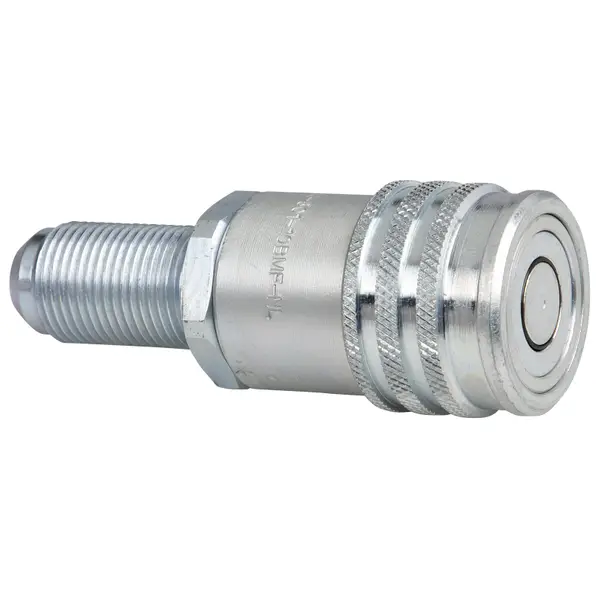 Pioneer Bulkhead Flare Skid Steer Coupler - VPFEM-501-10BMF-NL-C