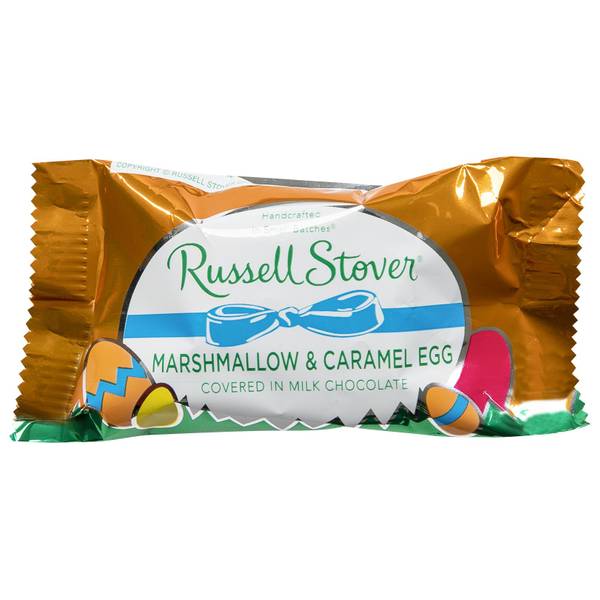Russell Stover 1 oz Marshmallow and Caramel Easter Egg 3275238