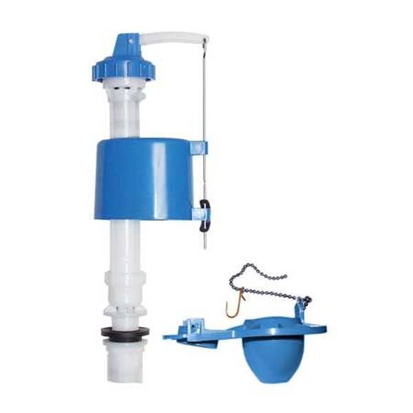 Plumb Craft by Waxman Adjustable Fill Valve with Seal Tight Flapper