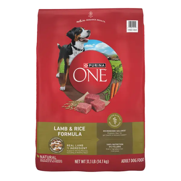 purina one lamb and rice formula