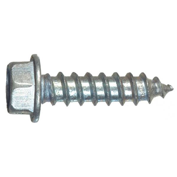 Photo of #12 Hex Washer Slotted Head Sheet Metal Screw