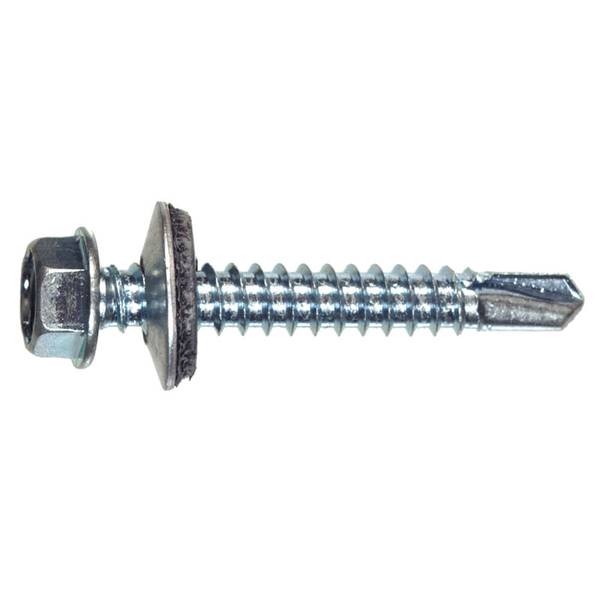 Hillman 1214 Hex Washer Head Neo Self Drilling Screw with Washer