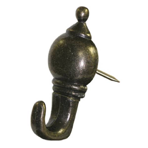 Hillman Colonial Brass Push Pin Hanger 122212 Blain's Farm & Fleet