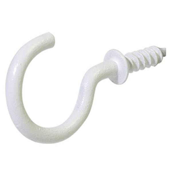 Photo of 1-1/4 inch White Cup Hook