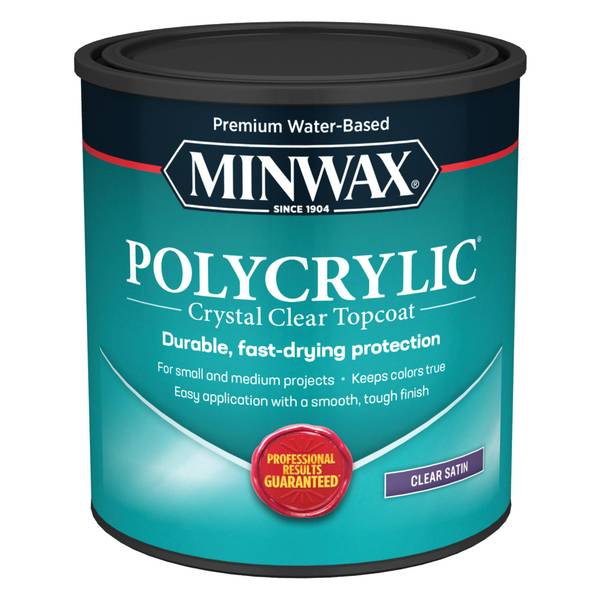 Photo of 1 Quart Minwax Polycrilic Finish