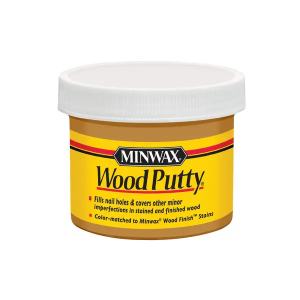 Minwax Wood Putty, Golden Oak - 3.75 oz jar