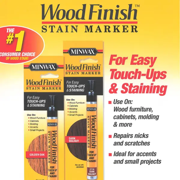 Minwax Wood Finish Stain Marker, Cherry, 0.33 fl oz