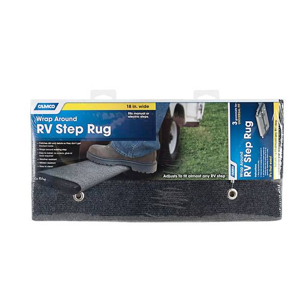 Camco RV Wrap Around Step Rug - 42925 | Blain's Farm & Fleet