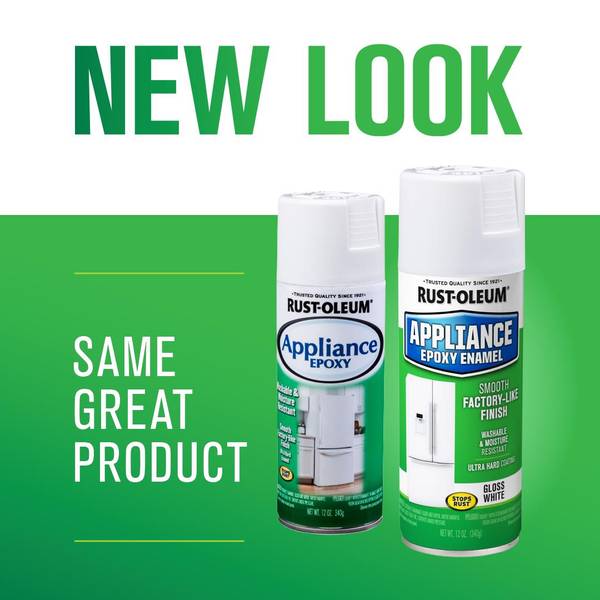 Rust-Oleum 12 oz Appliance Epoxy Gloss White Spray Paint 7881-830