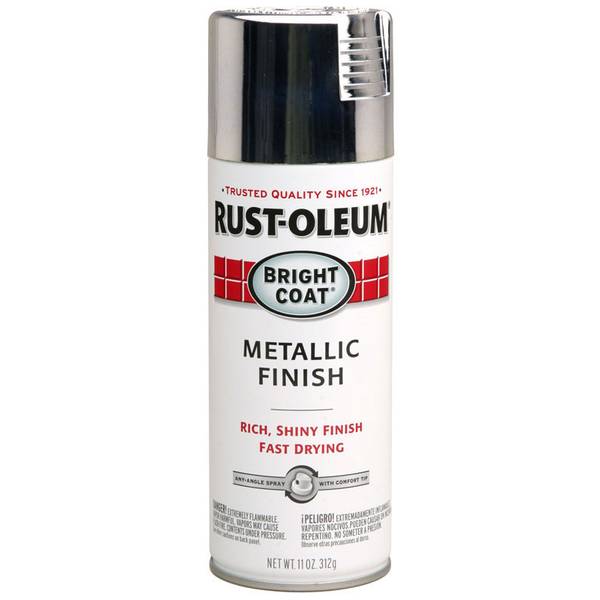 Rust-Oleum 11 oz Stops Rust Bright Coat Metallic Spray Paint