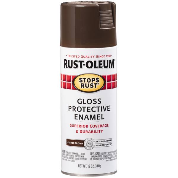 Rust-Oleum 12 oz Stops Rust Protective Enamel Spray Paint