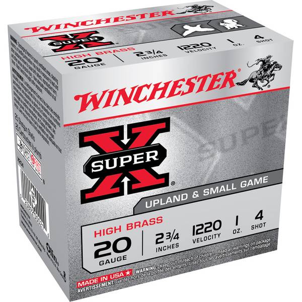 Winchester 20 Gauge High Brass Game Loads X204 Blain's Farm & Fleet