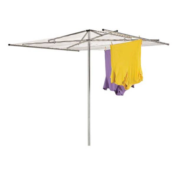 Household Essentials Parallel Outdoor Umbrella Clothes Line H150
