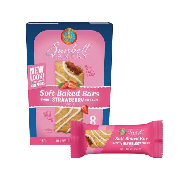 Photo of 8-Count Soft Baked Bars Strawberry