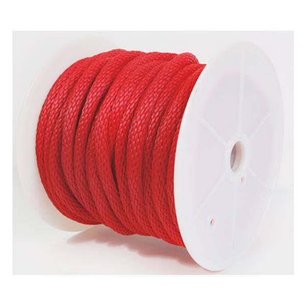 BARON 60848 Clothesline Rope, 200 ft L, Cotton/Poly, Cream, 11 lb Working  Load