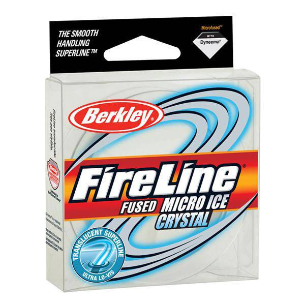 Berkley FireLine Crystal Micro Ice Fishing Line, 2 lb