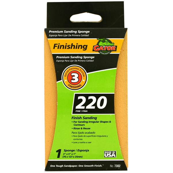 Gator Premium Sanding Sponge, 220 7302 Blain's Farm & Fleet