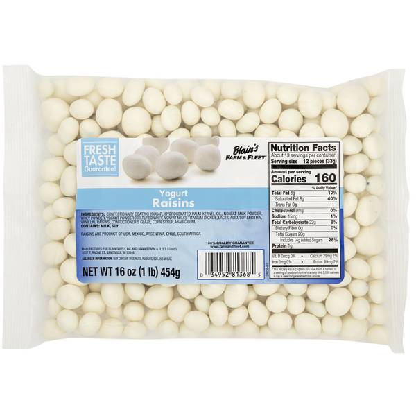 Photo of 16 oz Yogurt Raisins