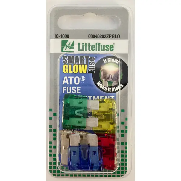 Littelfuse ATO SmartGlow Fuse Assortment - 5 Pack