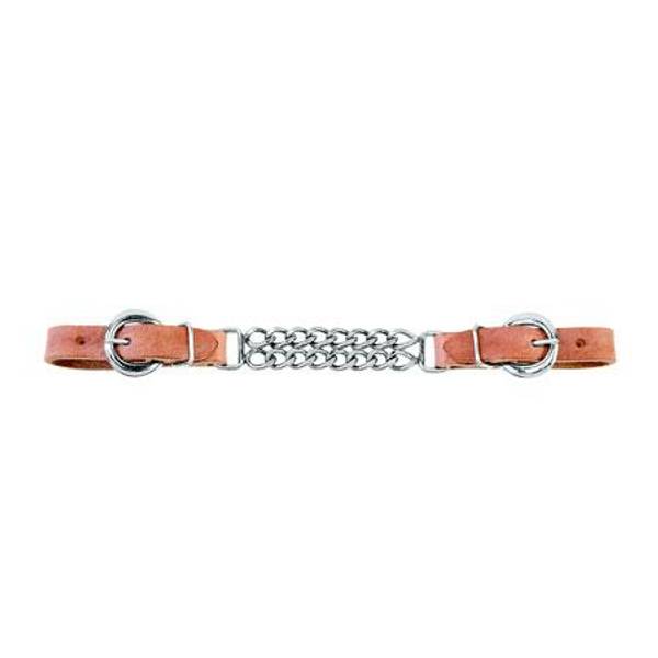 Weaver Leather Double Flat Link Chain Curb Strap