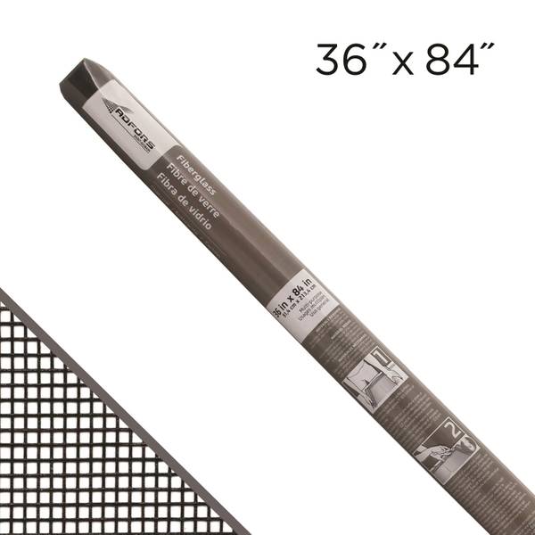 Photo of Charcoal Fiberglass Screen 36"