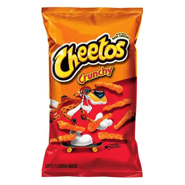  Cheetos Cheese Snacks, Crunchy, Flaming Hot, 3.25 Ounce (Pack  of 28)