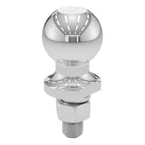 Photo of 2" x 3/4" x 1-3/4" Shank 3,500 lb Chrome Trailer Ball
