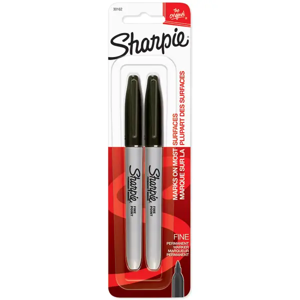 Sharpie Permanent Marker Fine Point Black - Midwest Technology