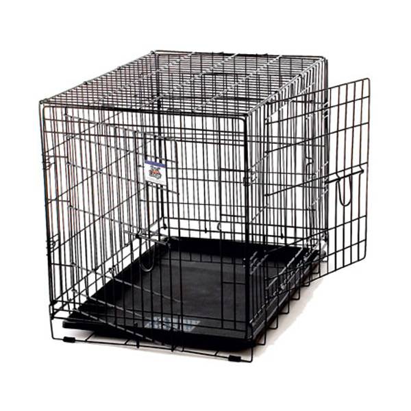 Pet Lodge Wire Crate Dog Kennel, Medium 
