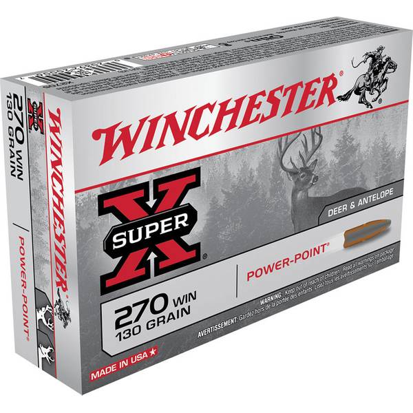 Photo of 270 Winchester Power - Point Centerfire Rifle Ammo