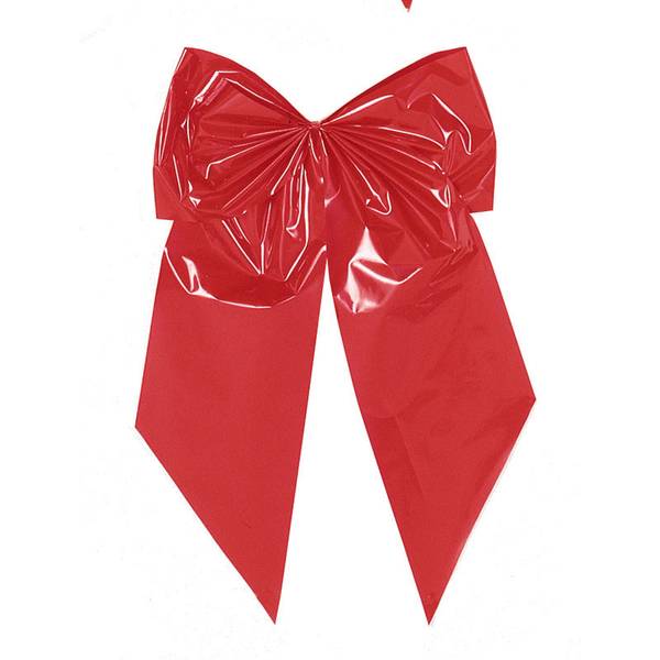 Red 2 Loop Christmas Bow 24 in.