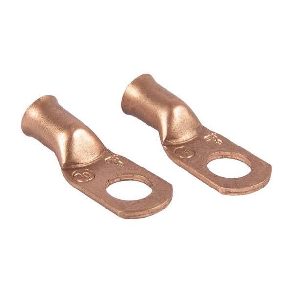 Photo of 2-Pack 6 Gauge Copper Battery Cable Lugs