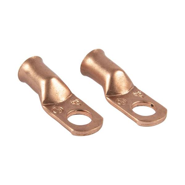 Photo of 2-Pack 4 Gauge Copper Battery Cable Lugs