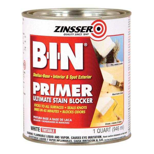 Rust-Oleum Zinsser B-I-N Shellac Base Primer & Sealer Stain Killer