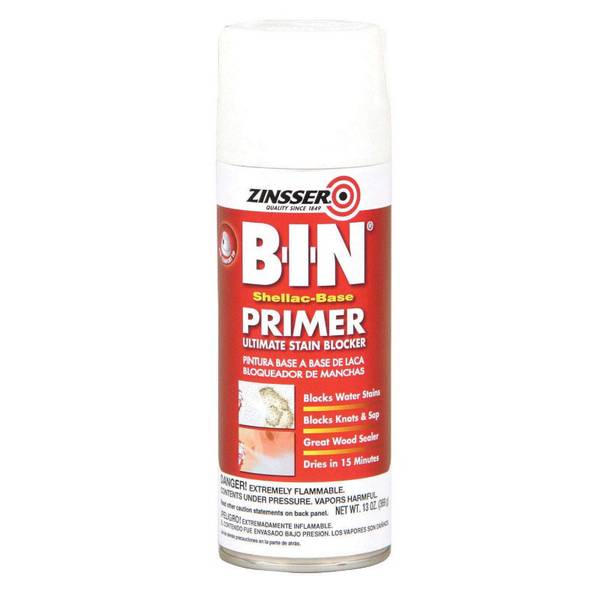 Zinsser B-I-N Shellac Based Primer Ultimate Stain Blocker